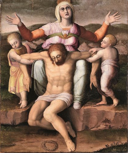 "Pietà"  da Michelangelo Buonarroti